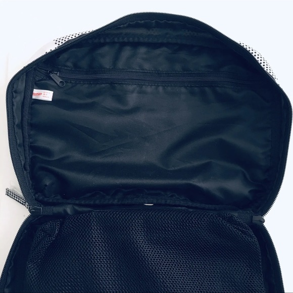 Hello Kitty Travel Organizing Pouch 3 Sections Drawstring, Net & Zipper Sanrio - Picture 6 of 12